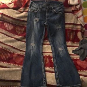 Size 28/31 Silver Jeans